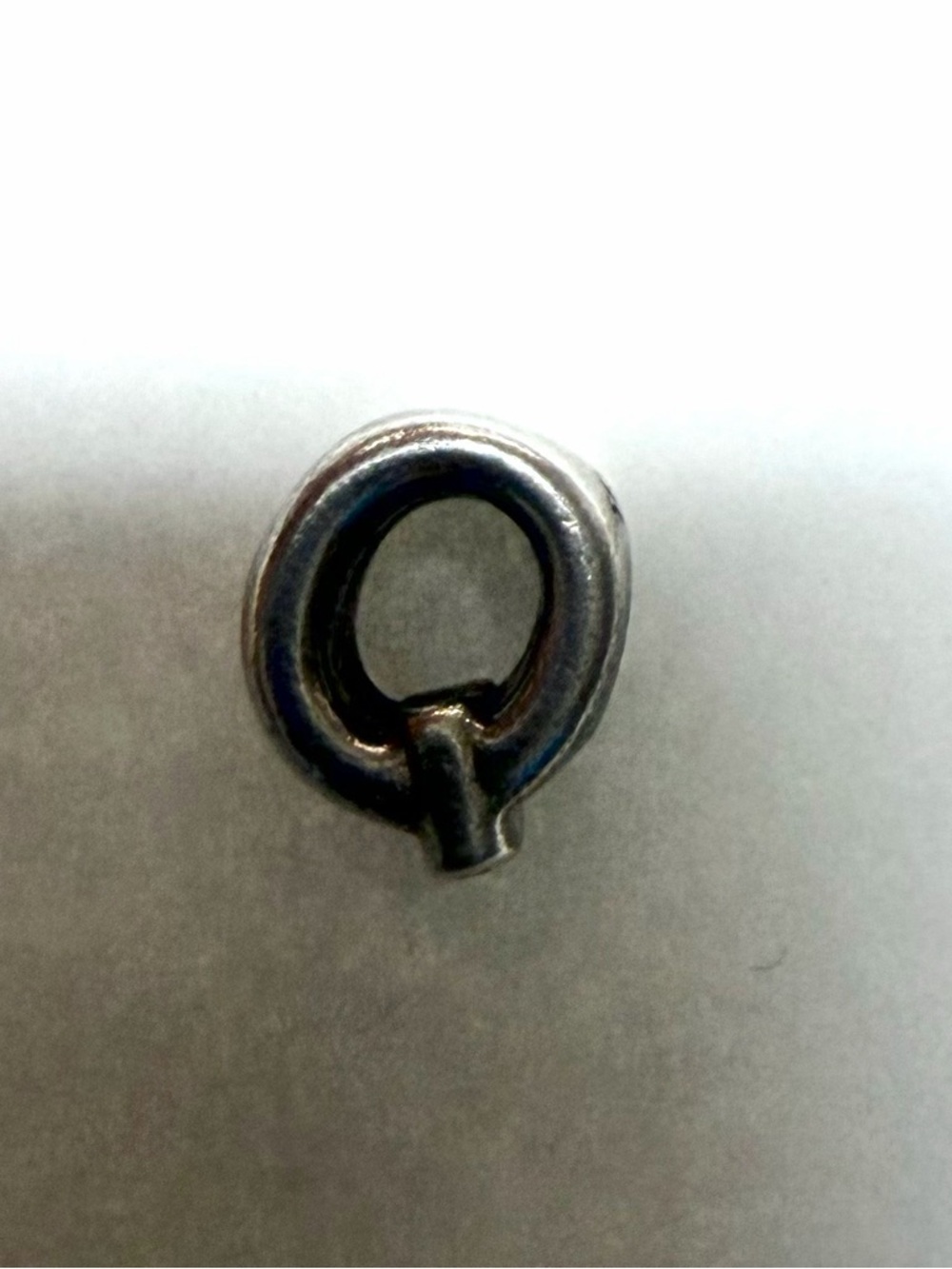 Pandora Silver-Tone Round Bail Charm